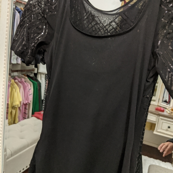 Whbm Embellished Puff Sleeve Top - Picture 8 of 8
